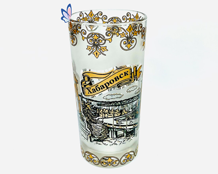 Стакан стеклянный Хабаровск 00442
